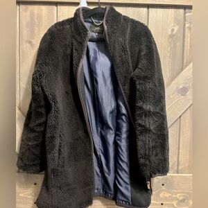 J. Crew Faux Fur Coat.